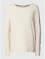 Dámske tričko UW0UW04985 ABH krémové - Tommy Hilfiger Dámske tričko UW0UW04985 ABH krémové - Tommy Hilfiger