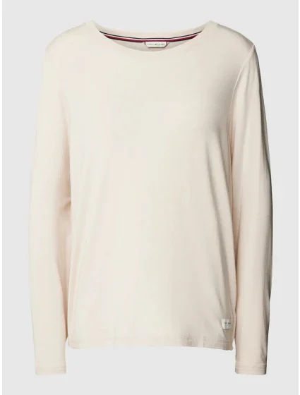 Dámske tričko UW0UW04985 ABH krémové - Tommy Hilfiger Dámske tričko UW0UW04985 ABH krémové - Tommy Hilfiger