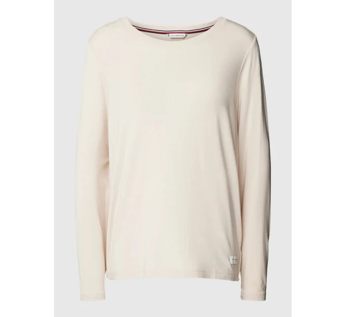 Dámske tričko UW0UW04985 ABH krémové - Tommy Hilfiger Dámske tričko UW0UW04985 ABH krémové - Tommy Hilfiger