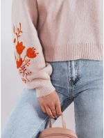 Dámsky sveter LYRA pink FashionStreet MY2215