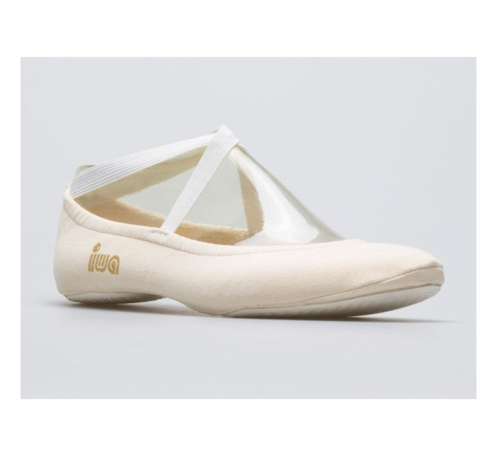 IWA 302 krémová gymnastická baletná obuv