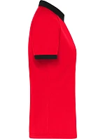 JN Dámské piqué polo se zipem 02. light red/black model 22531393 - Daiber JN Dámské piqué polo se zipem 02. light red/black model 22531393 - Daiber