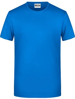 Daiber 8008 Pánske tričko z bio bavlny 02.8008 kobaltová