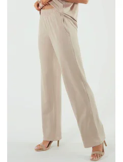 Talianska móda Soler long sp. farba: béžová