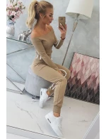 Sada s dvojitými pruhy camel