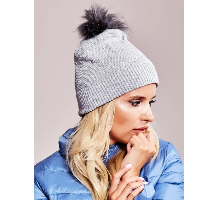 Čiapka AT CZ 171701.37 sivá