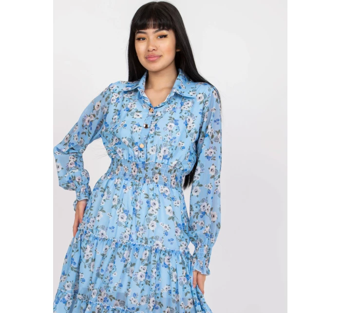 Dámské šaty DHJ SK model 17531430 světle modré - FPrice