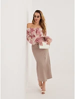 Spódnica IT SD  ciemny bezowy model 22042598 - FPrice