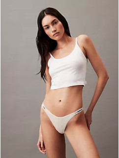 Spodné prádlo Dámske nohavičky STRING THONG (DIPPED) 000QD5157EHGS - Calvin Klein