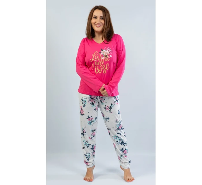 Dámske pyžamo dlhé Rose