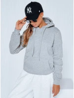 Dámska mikina BASIC sivá BY0155 Dámska mikina BASIC sivá BY0155