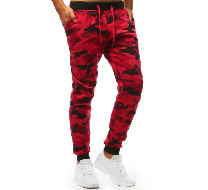 Pánské červené tepláky Dstreet model 21964119 - FashionStreet