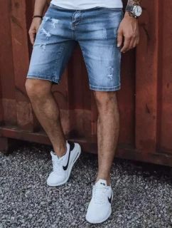 Pánské džínové šortky modré model 21964739 - Dstreet