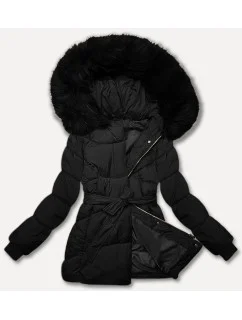 Černá dámská bunda typu pro přechodné období model 21248451 - J.STYLE
