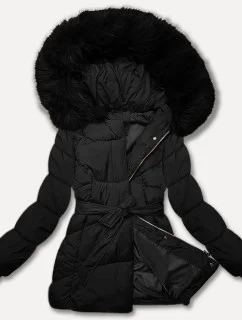 Černá dámská bunda typu pro přechodné období model 21248451 - J.STYLE