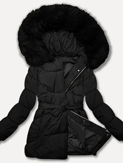 Černá dámská bunda typu pro přechodné období model 21248451 - J.STYLE