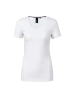 Malfini Action Tričko s výstrihom do V W MLI-70100 white