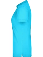 JN 709 Dámské elastické piqué polo model 22488570 turquoise - Daiber