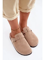 Dámské chodáky s přezkou béžové Lacey