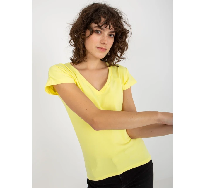 Tričko VI TS model 17967098 světle žlutá - FPrice
