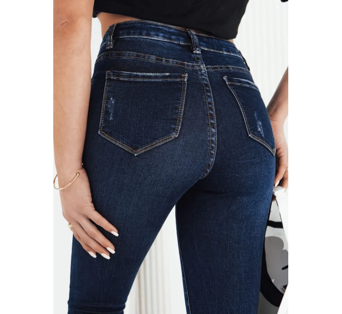 Dámské džínové kalhoty navy blue Dstreet model 21974125 - FashionStreet