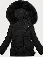Dámska voľná prechodná bunda J Style čierna (16M9181-392)
