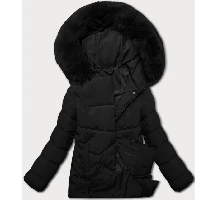kurtka damska czarna model 21248522 - J.STYLE kurtka damska czarna model 21248522 - J.STYLE