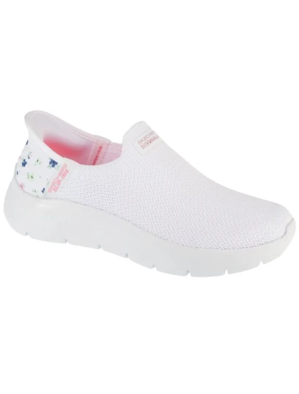 Skechers Slip-Ins: GO WALK Flex - Sunset Rose 124822-WHT White 36 Skechers Slip-Ins: GO WALK Flex - Sunset Rose 124822-WHT White 36