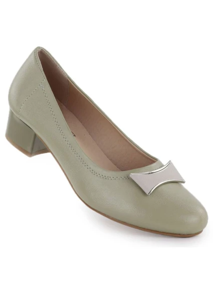 Dámske olivové lodičky Jezzi 200-15