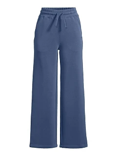 Dámske nohavice CASALL Peachy Straight Leg Jogger, farba tmavomodrá