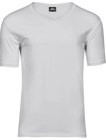 TJ 401 Pánské elastické tričko s výstřihem do V model 22497061 white - Tee Jays TJ 401 Pánské elastické tričko s výstřihem do V model 22497061 white - Tee Jays
