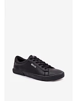 Pánské tenisky z eko kůže Big Star model 22039744 Černé - Big Star Shoes