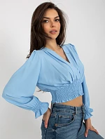 Blúzka DHJ BZ 13866.92P svetlo modrá