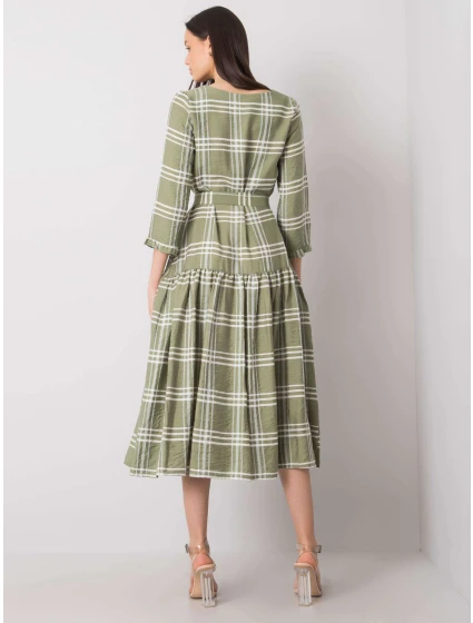 LK SK šaty 508074.39P khaki LK SK šaty 508074.39P khaki