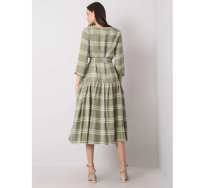 LK SK šaty 508074.39P khaki LK SK šaty 508074.39P khaki