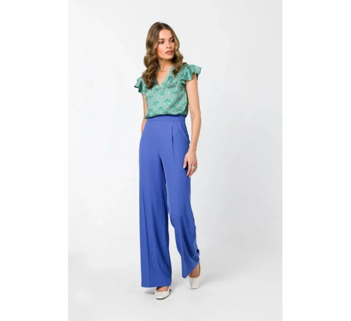 S344 Blúzka s nariasenými rukávmi - model 1