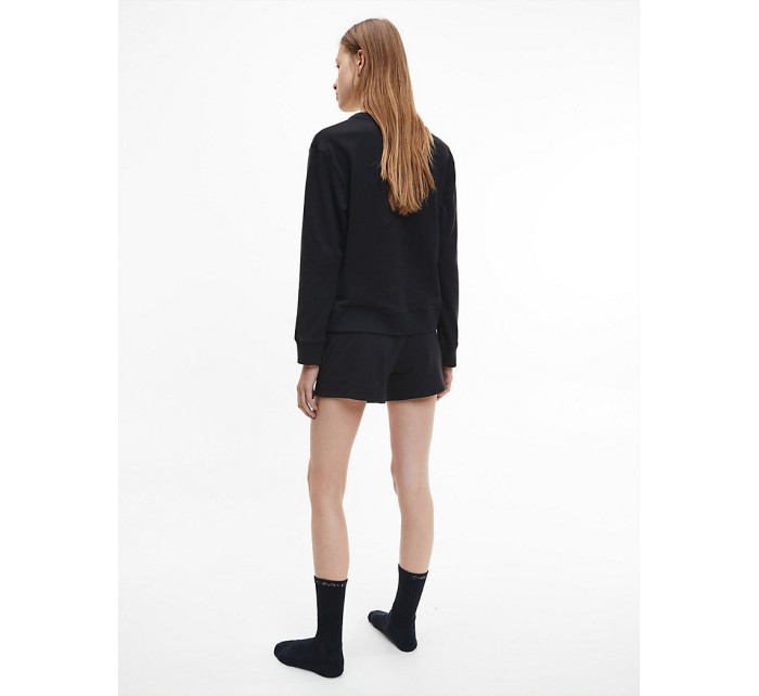Dámska mikina Lounge Sweatshirt Modern Cotton L/S 000QS6870EUB1 čierna - Calvin Klein