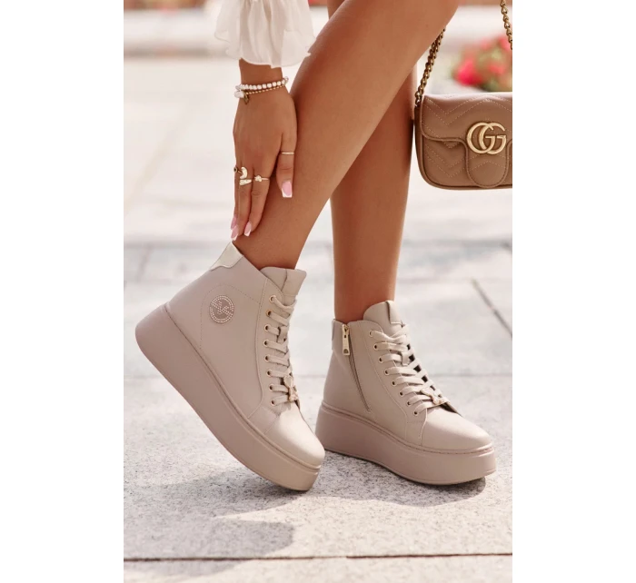 Športová obuv 66707 beige - Step in style