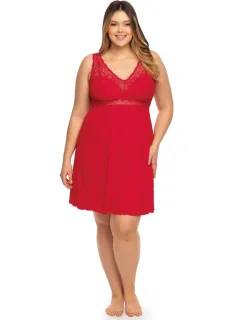 Dámská noční košilka model 17383773 BIG - MEFEMI BY NIPPLEX