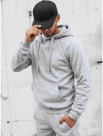 Pánské světle šedé tepláky Dstreet model 21966933 - FashionStreet