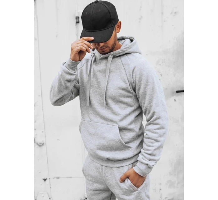 Pánské světle šedé tepláky Dstreet model 21966933 - FashionStreet