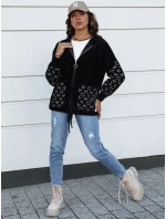 Dámská přechodná bunda z alpaky černá model 21977404 - Dstreet