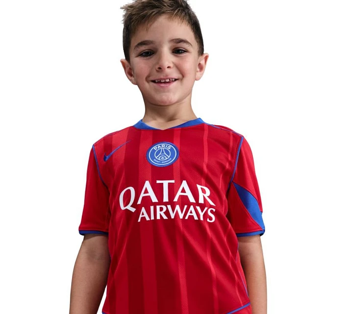 Detský dres Nike PSG Stadium 2025/26 červená HM4126 680
