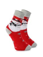 Unisex vianočné ponožky v krabici - 1 pár so snehuliakom
