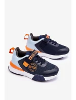Niskie Dziecięce Buty Sportowe Memory Foam System Big Star LL374215 Granatowe Niskie Dziecięce Buty Sportowe Memory Foam System Big Star LL374215 Granatowe