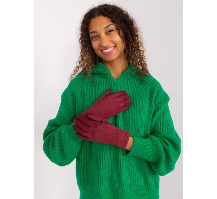 Rukavice AT RK 2370.95 bordová Rukavice AT RK 2370.95 bordová