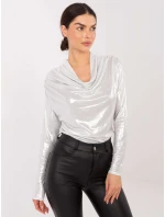 Bluzka DHJ BZ model 20606074 srebrny - FPrice