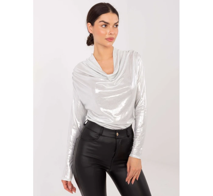 Bluzka DHJ BZ model 20606074 srebrny - FPrice