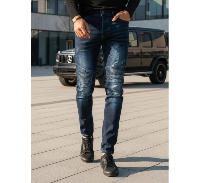 Pánské modré kalhoty Dstreet model 21965130 - FashionStreet