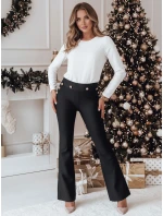 Dámské kalhoty černé Dstreet model 21982117 - FashionStreet Dámské kalhoty černé Dstreet model 21982117 - FashionStreet